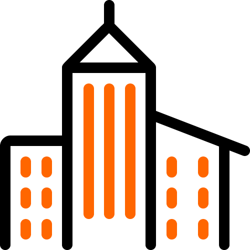 pictogram gebouwen