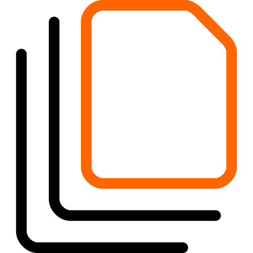 stack of papers icon