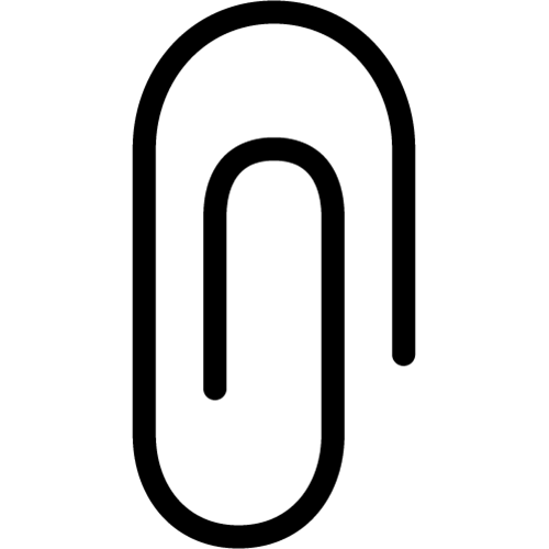 paper clip icon