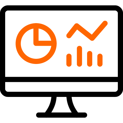 Financial presentation icon