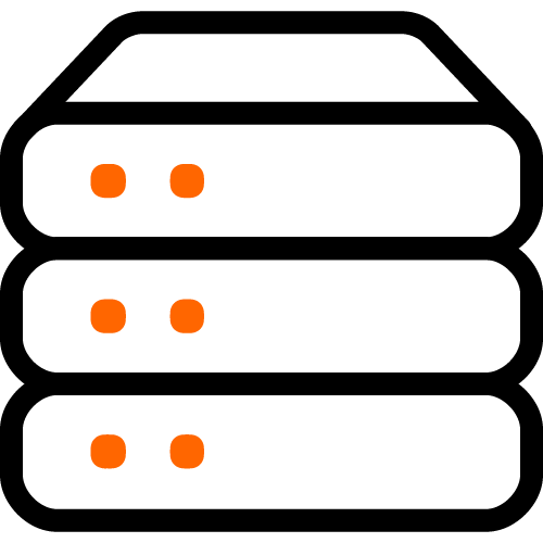 Server stack icon
