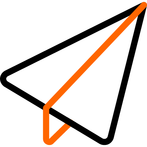 paper airplane icon
