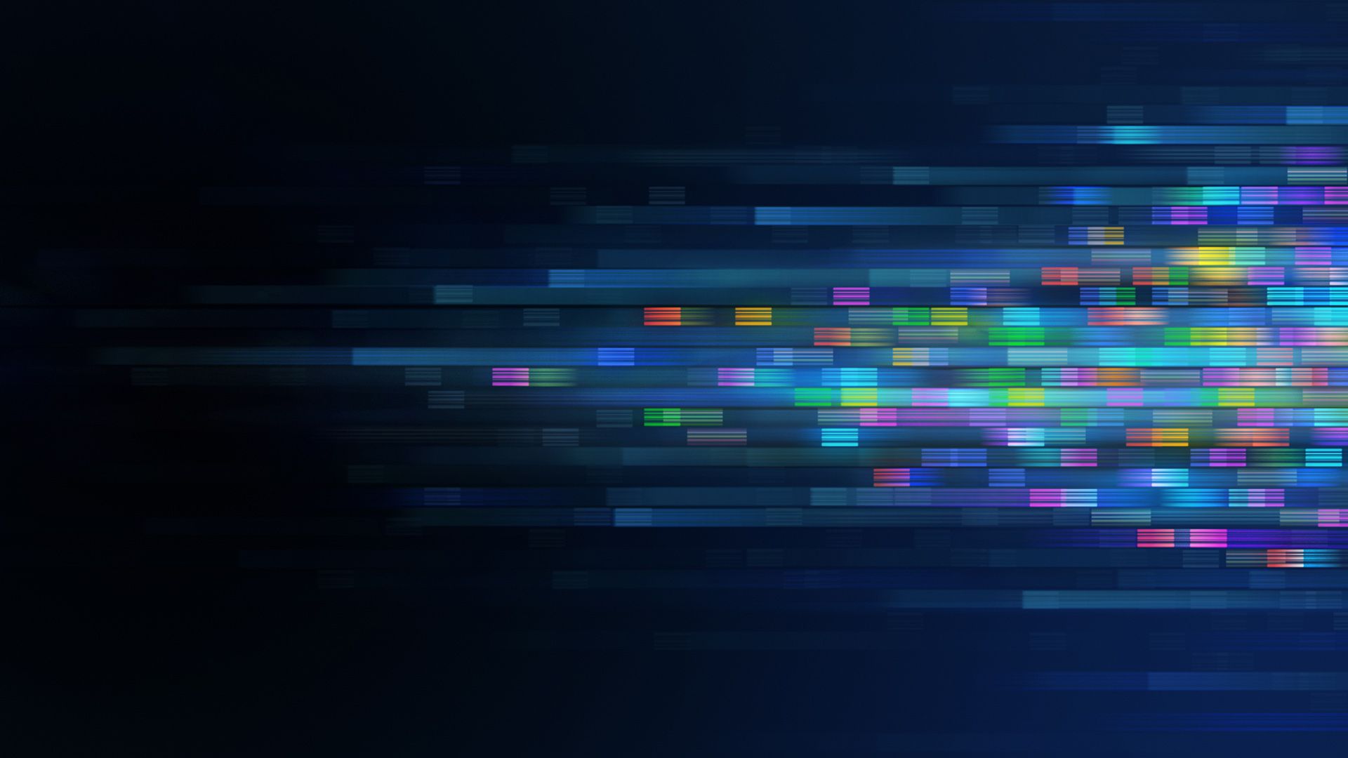 Multi color speed abstract