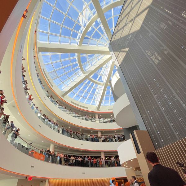 Upward view of Fiserv Berkekely Heights office