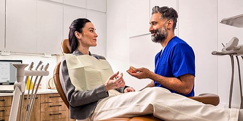 Customer-at-healthcare-counter