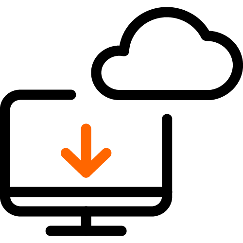 download from cloud icon