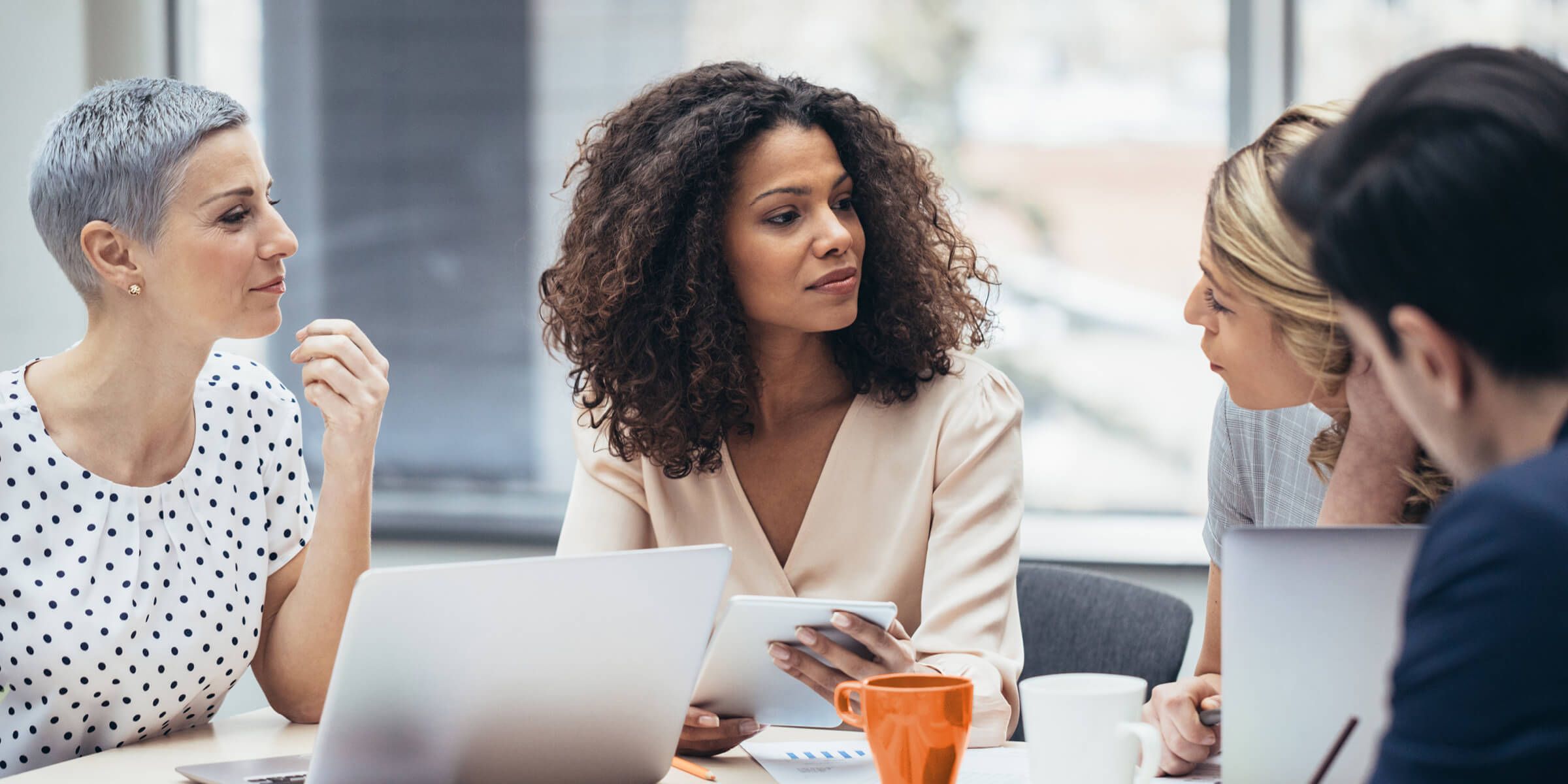 Business people in a meeting
